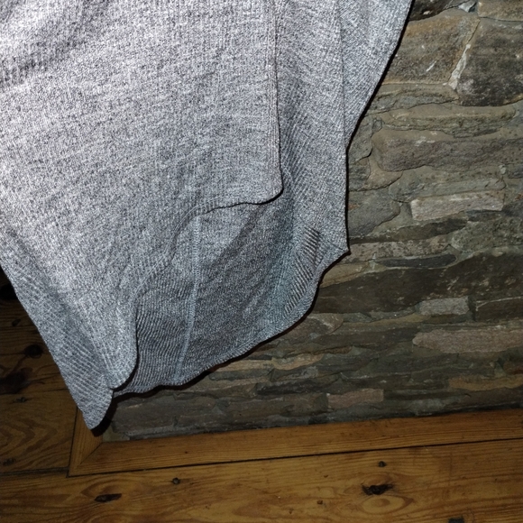 Rachel Rachel Roy NWT Gray gathered sleeveless tank dress, high low - Picture 7 of 9